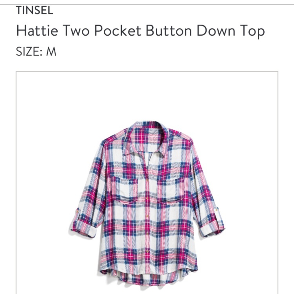 NWT button down top